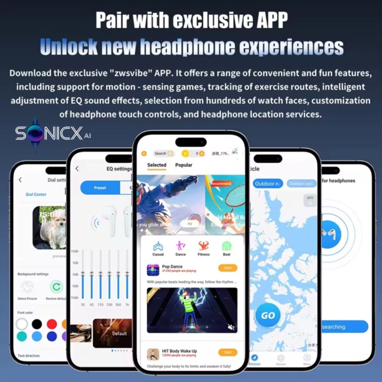 SonicX-Ai Earphones