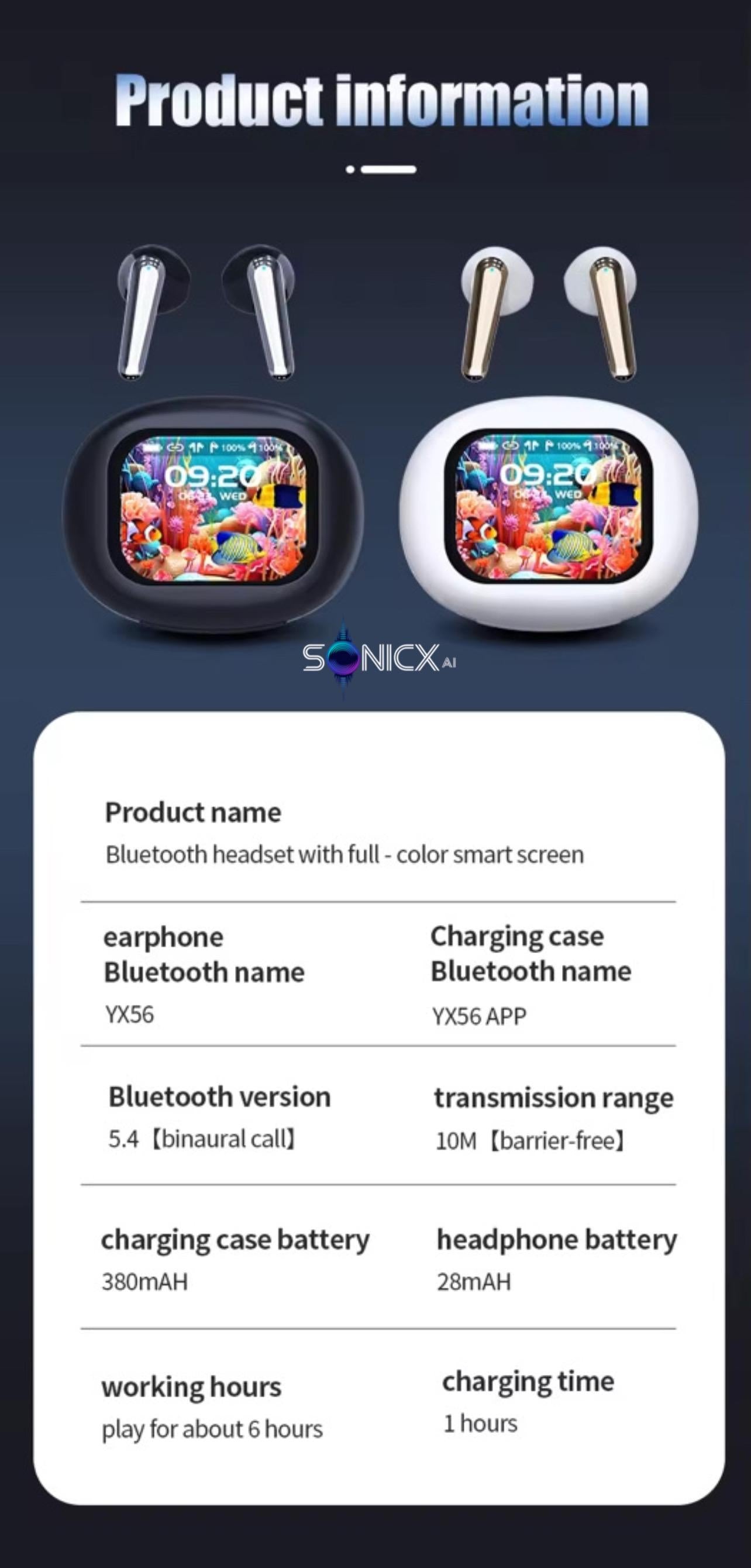 SonicX-Ai Earphones