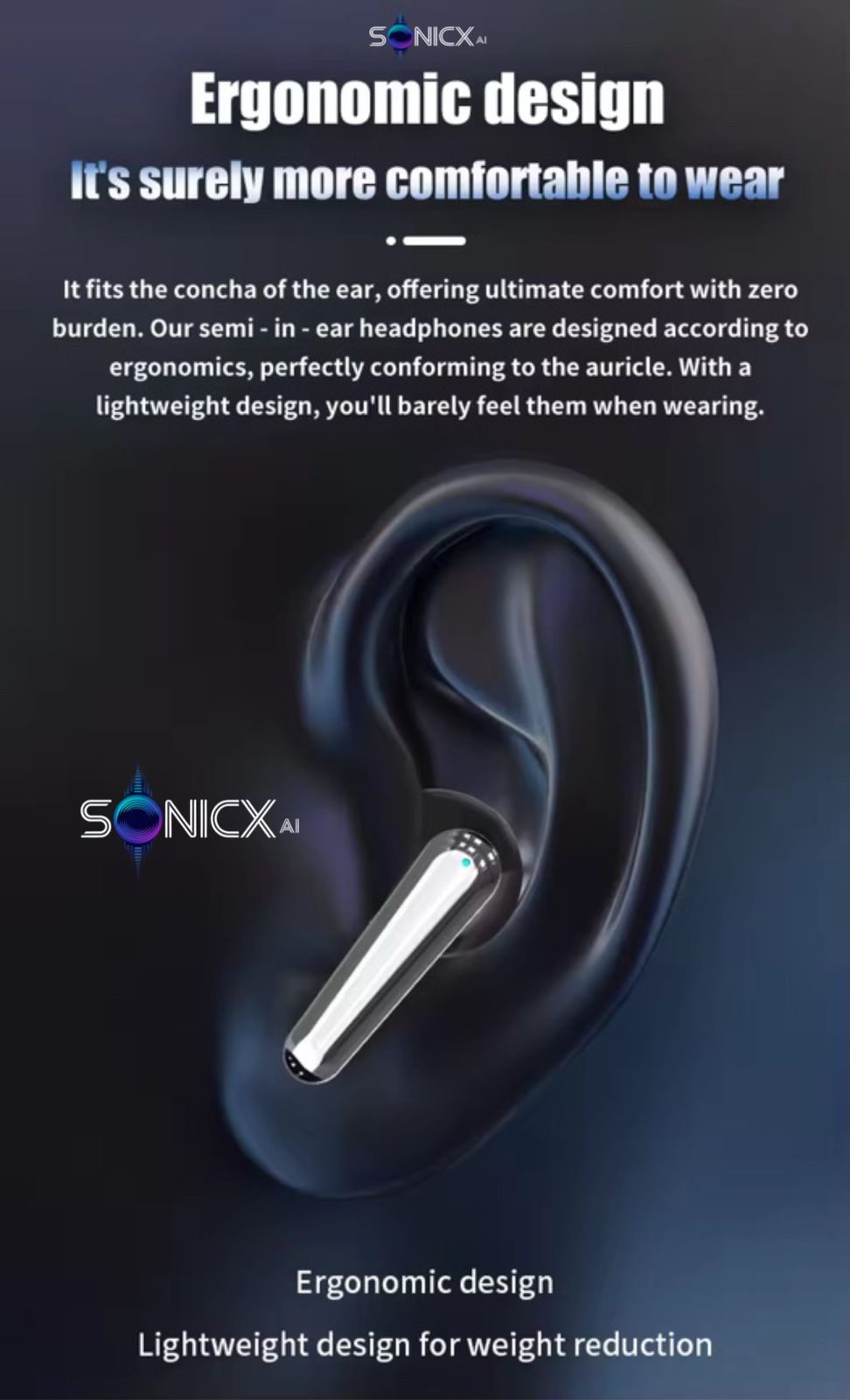 SonicX-Ai Earphones