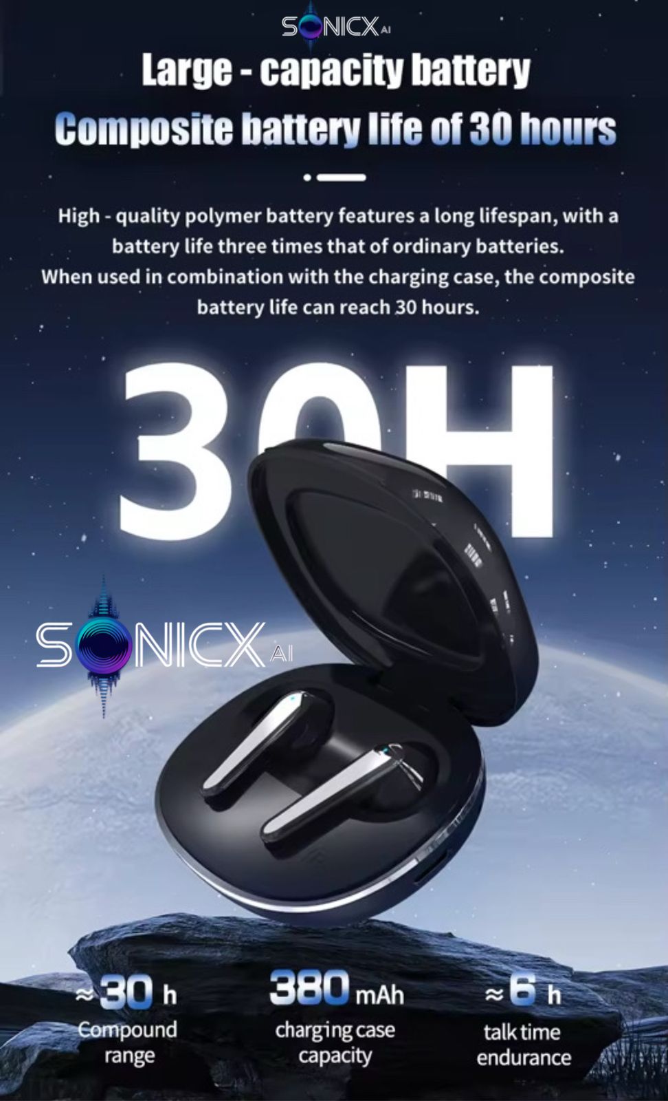 SonicX-Ai Earphones